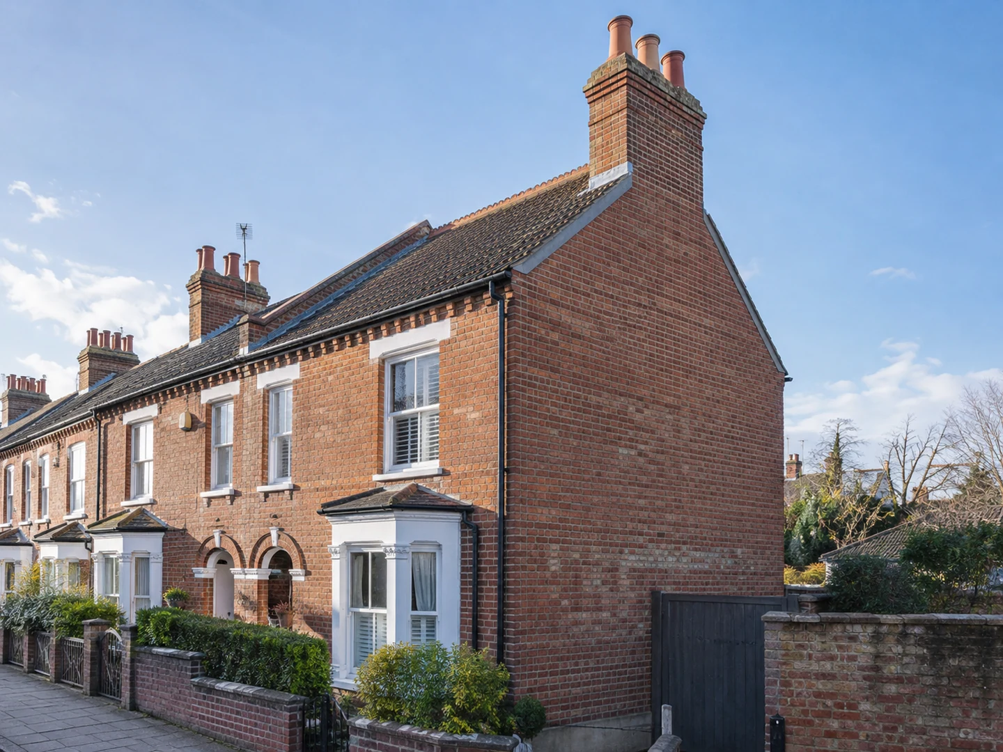 Illustrative example of chimney repairs