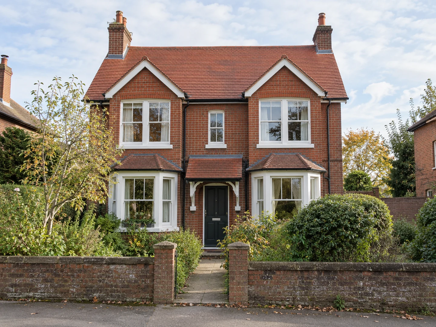 Illustrative example of new roofs